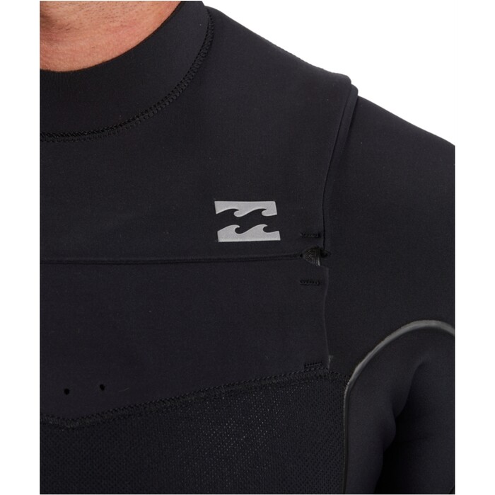 2024 Billabong Mens Furnace Natural 3/2mm Chest Zip Wetsuit ABYW100264 - Black